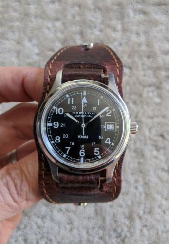 Vintage Hamilton Khaki Men's 36mm 9721B Swiss ETA 2824-2 Automatic Field  Watch | WatchCharts