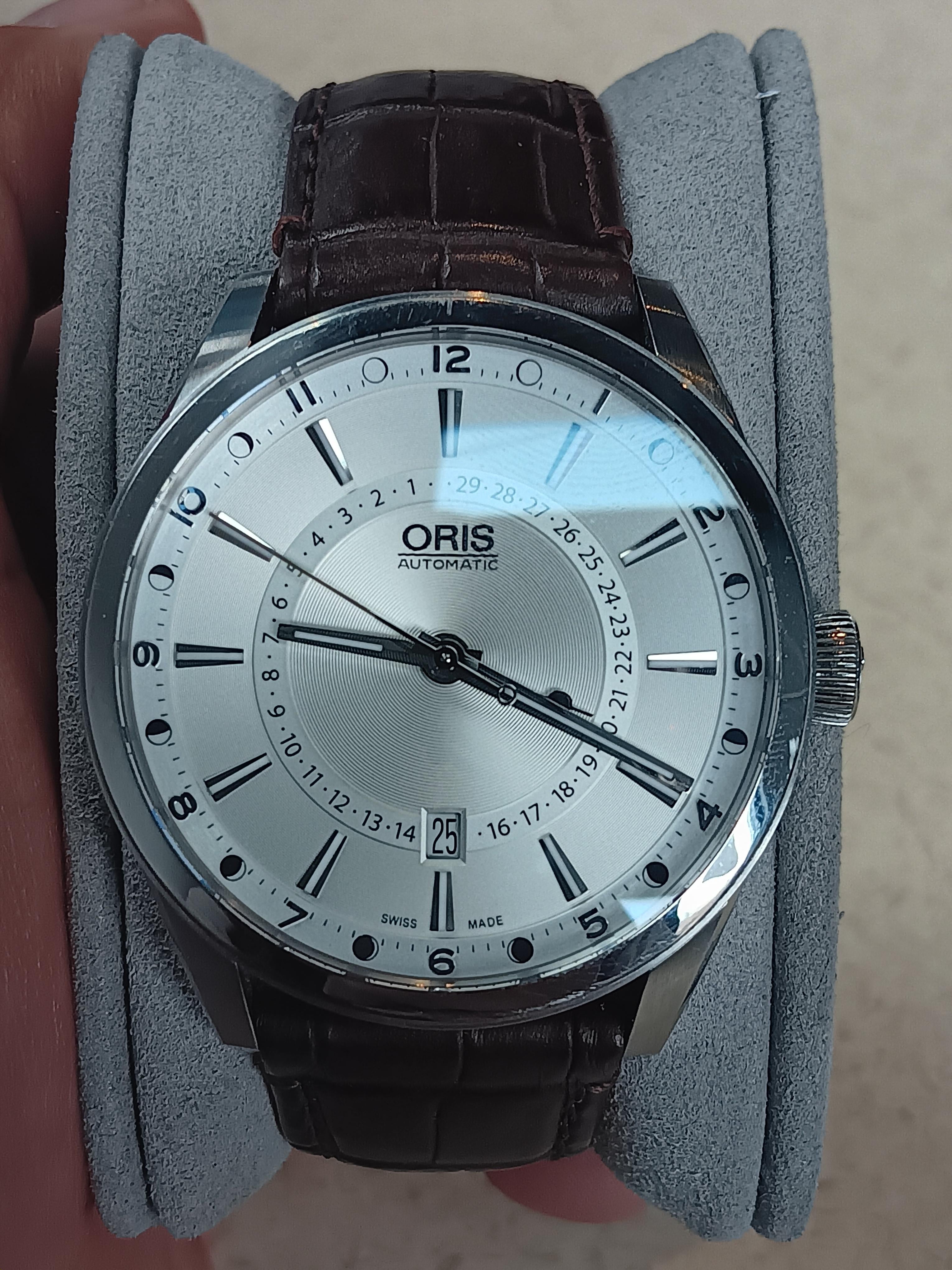 WTS Oris Artix Pointer Moon Date 585 WatchCharts Marketplace