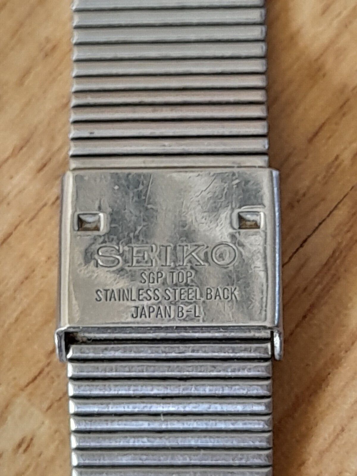 Mens Vintage Seiko Quartz Watch 7810-8019 B1 in Original Box