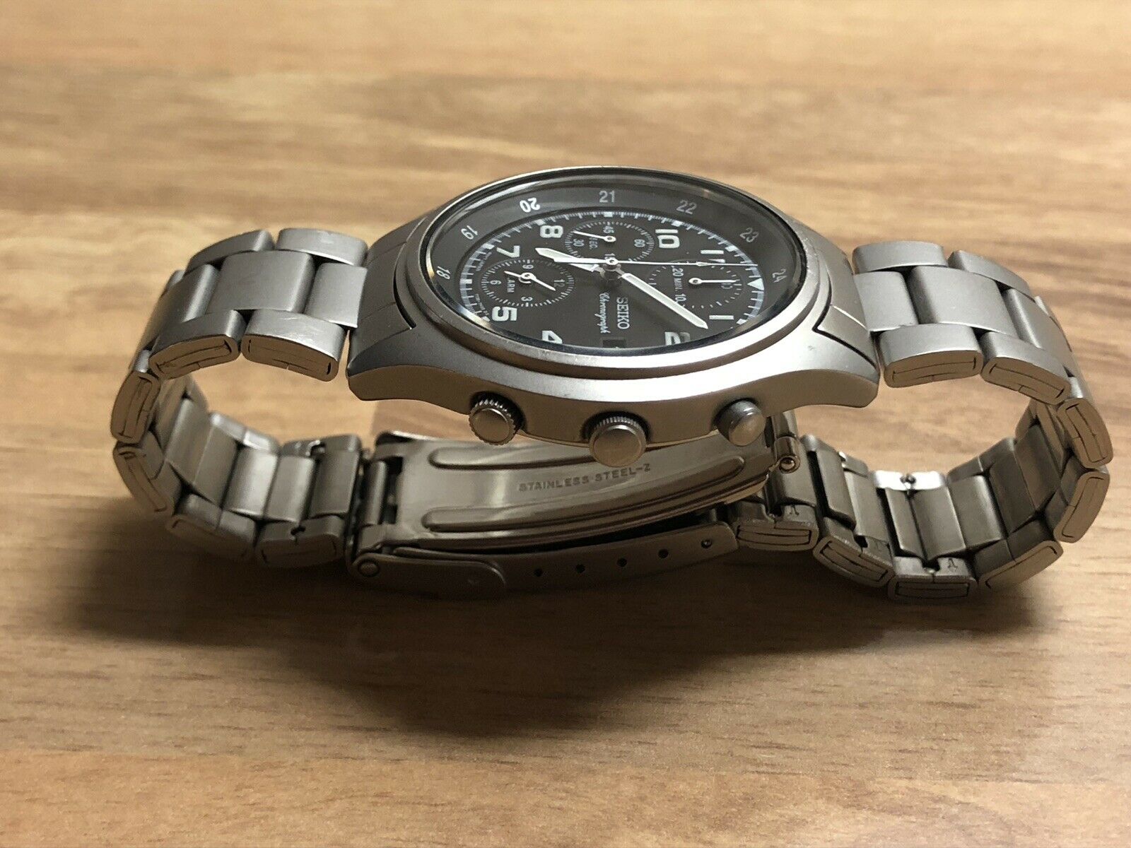 Vintage Seiko 7t32 7e70 Mens Military RAF Gen 2 Style