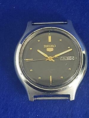 Seldom Seen 1994 Seiko 5 (7009-8810) Automatic Wristwatch w Date/Day ...