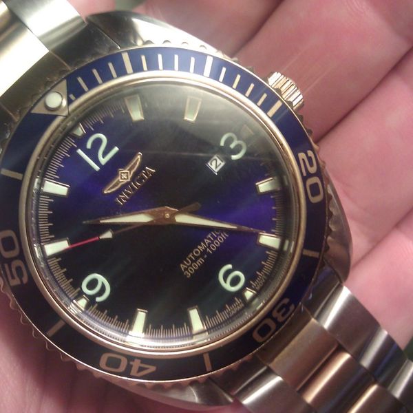 Invicta Pro Diver Black And Gold Toned 22322 - TIME Guatemala