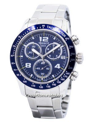 Tissot v8 outlet chronograph blue