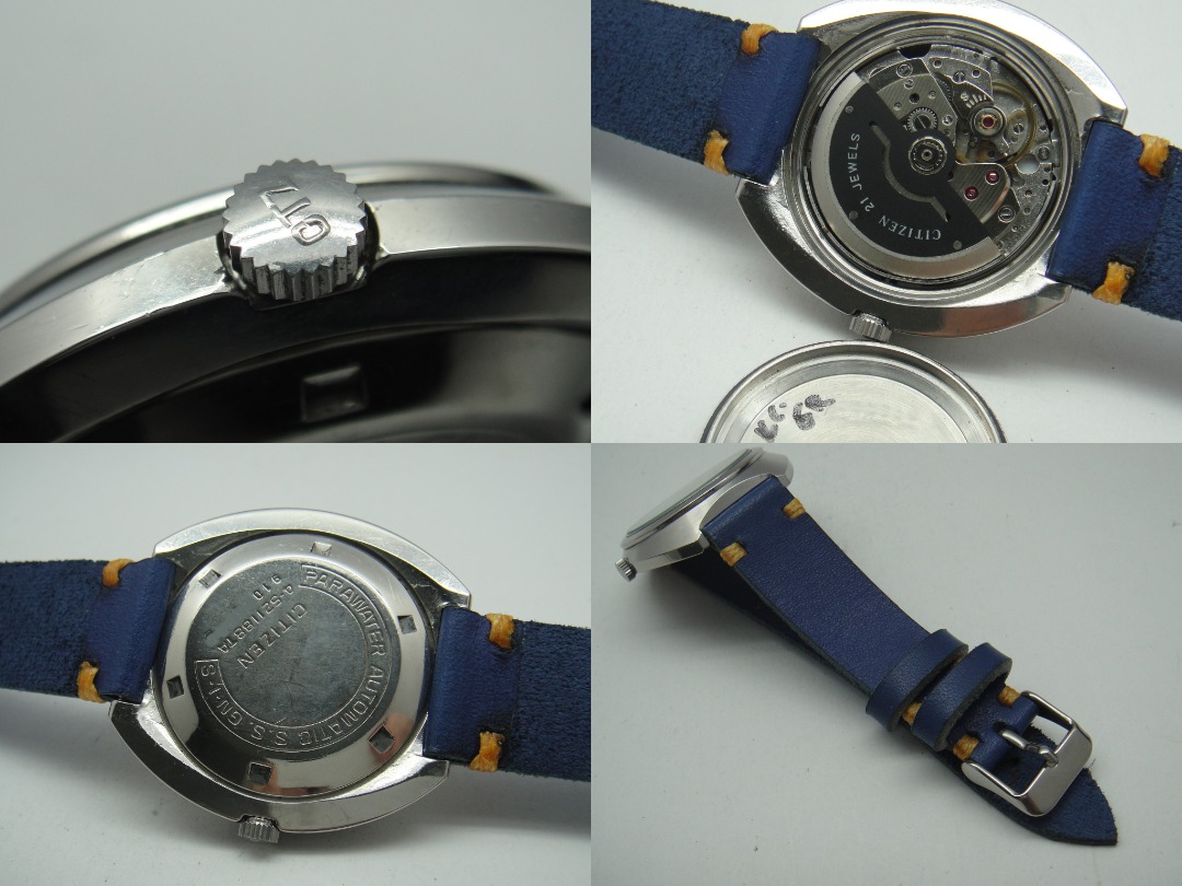 CITIZEN SEVEN STAR CUSTOM DELUXE 21 JEWELS AUTOMATIC 1969's