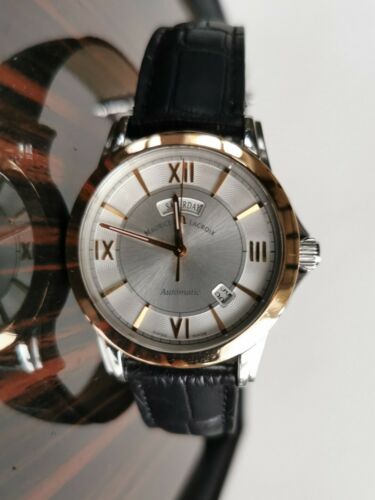 Maurice Lacroix Pontos Solid 18k gold steel Automatic PT6058 needs