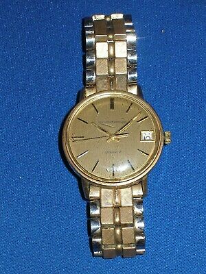 1979 10k GF Girard Perregaux Men s Quartz Watch 30 year Service