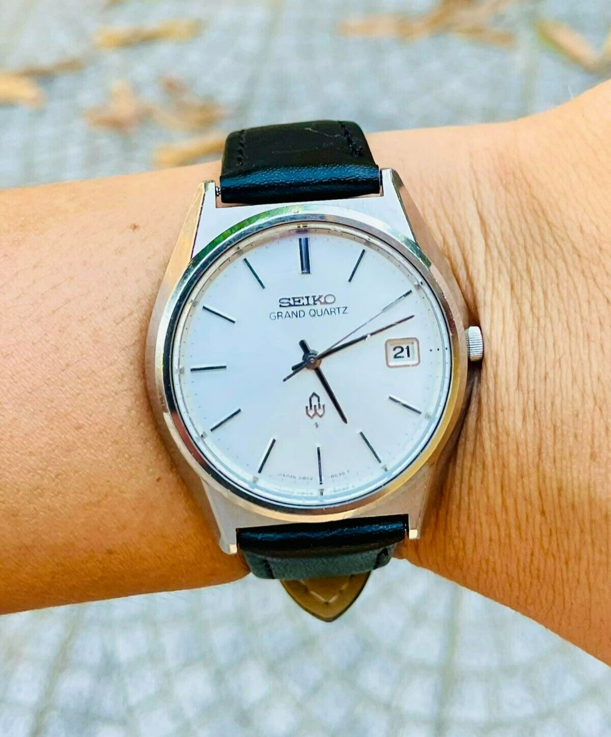Vintage Seiko Grand Quartz 4842-8041 Tanaka Design - Adjusted to