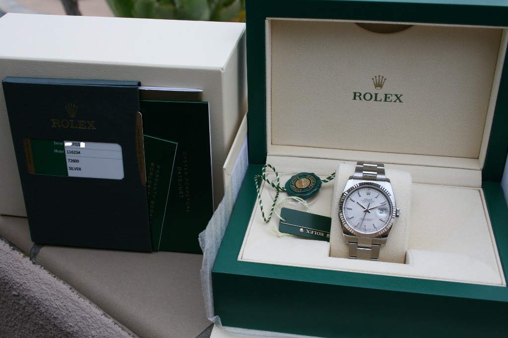 Rolex shop 116234 72600