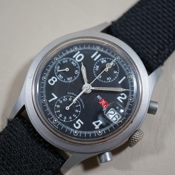 [WTS] Vintage Exalt 776.101 ETA 7750 Black Dial Swiss Automatic ...