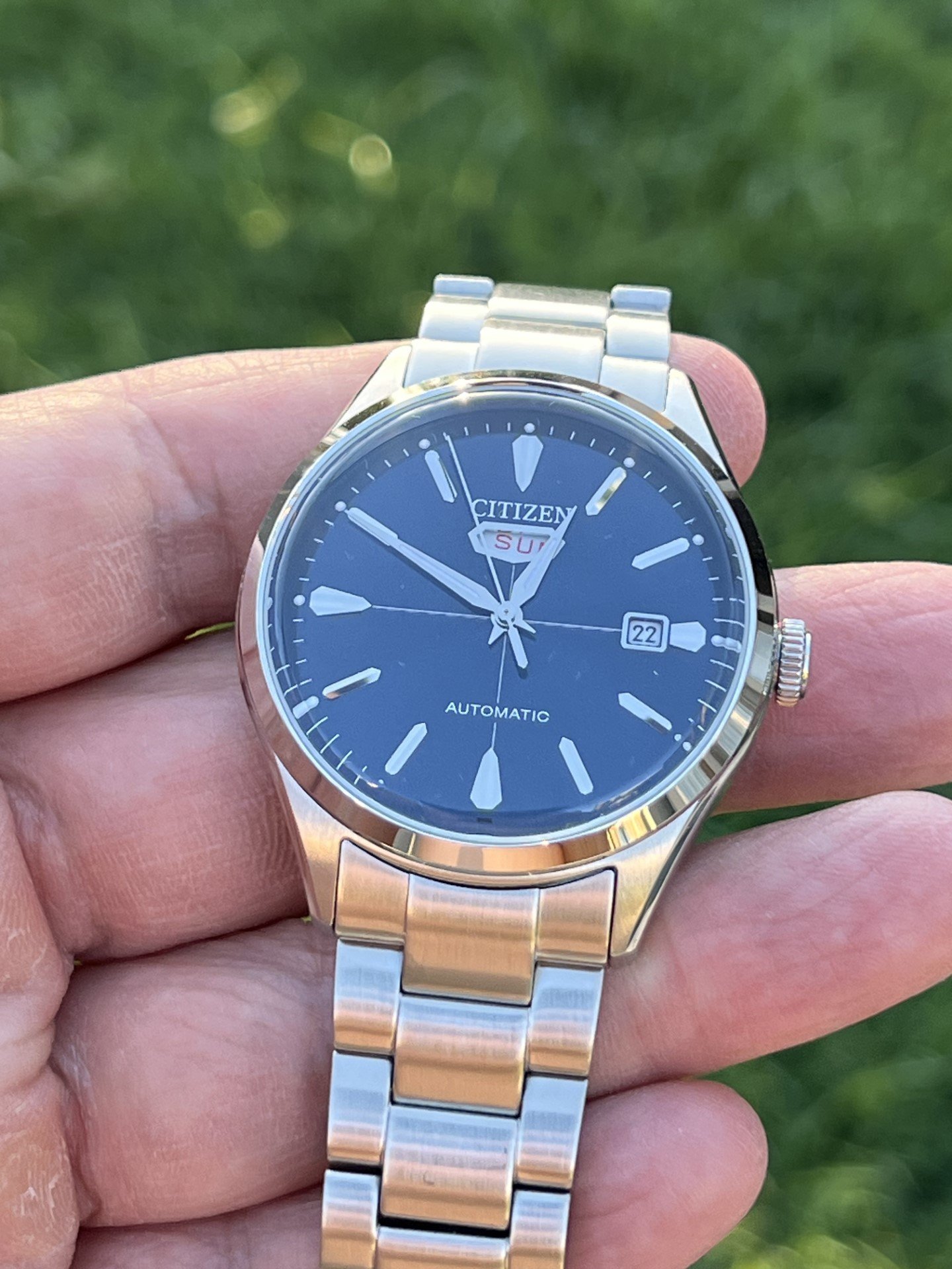 170 USD] Citizen C7 Crystal Seven NH8390 - Full Kit Blue Dial