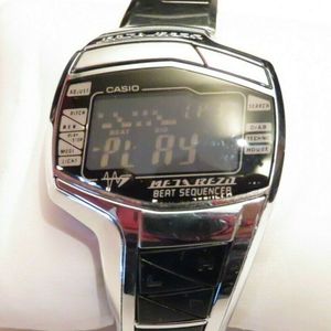 RARE Vintage CASIO Watch 1920 ME 200 META REZO BEAT SEQUENCER MEZA