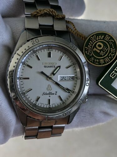 Seiko SilverWave-Z 7546-605A Rare Quartz Original Tags! Sold As Is