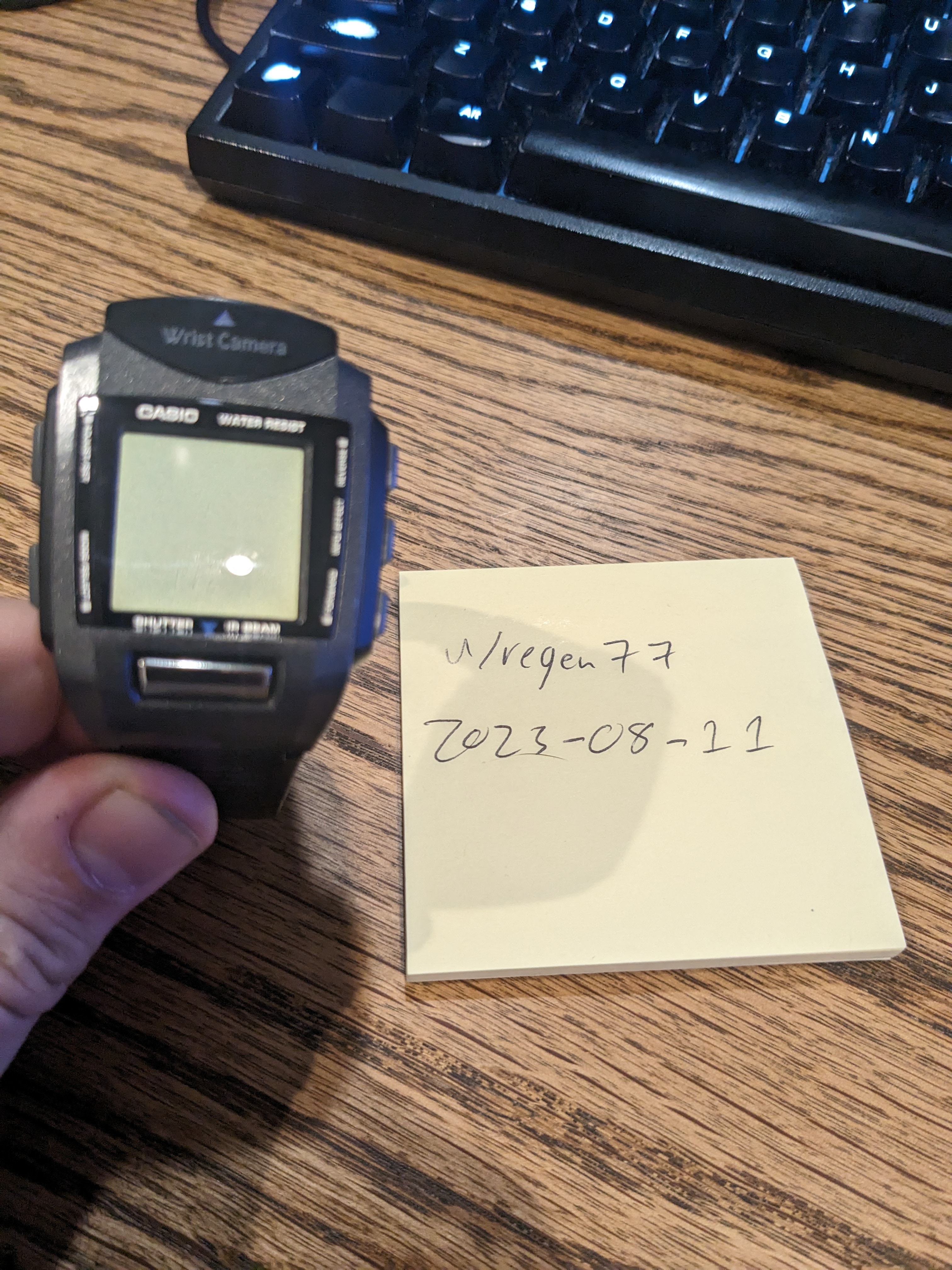 WTS] Casio WQV-1 Wrist Camera | WatchCharts Marketplace