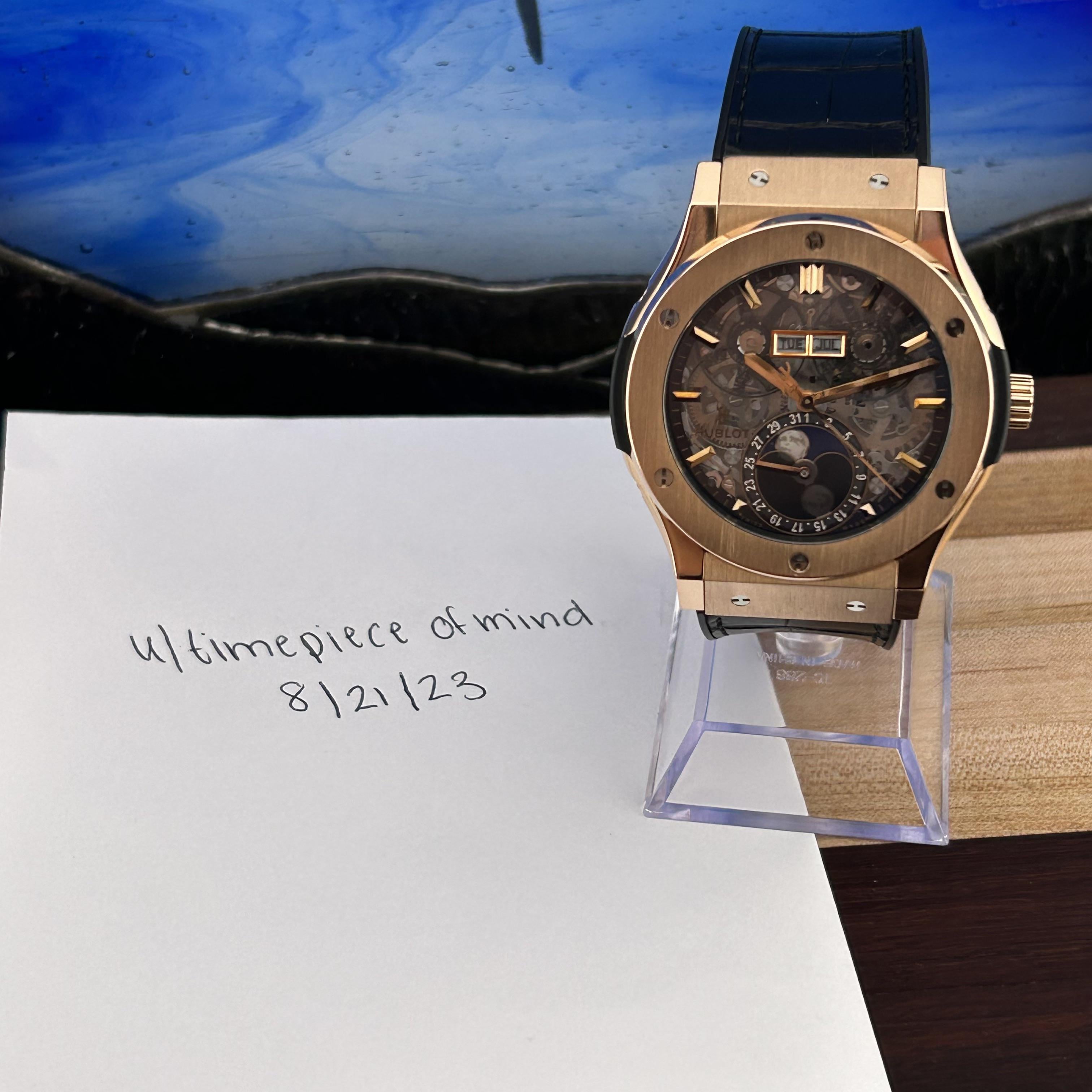 Hublot classic discount fusion moonphase 42mm