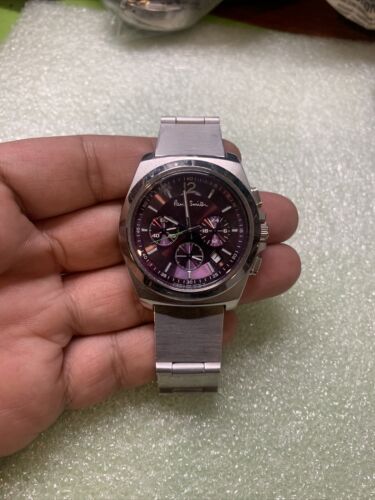 Paul Smith Final Eyes Limited Model Men's Chronograph Watch Purple