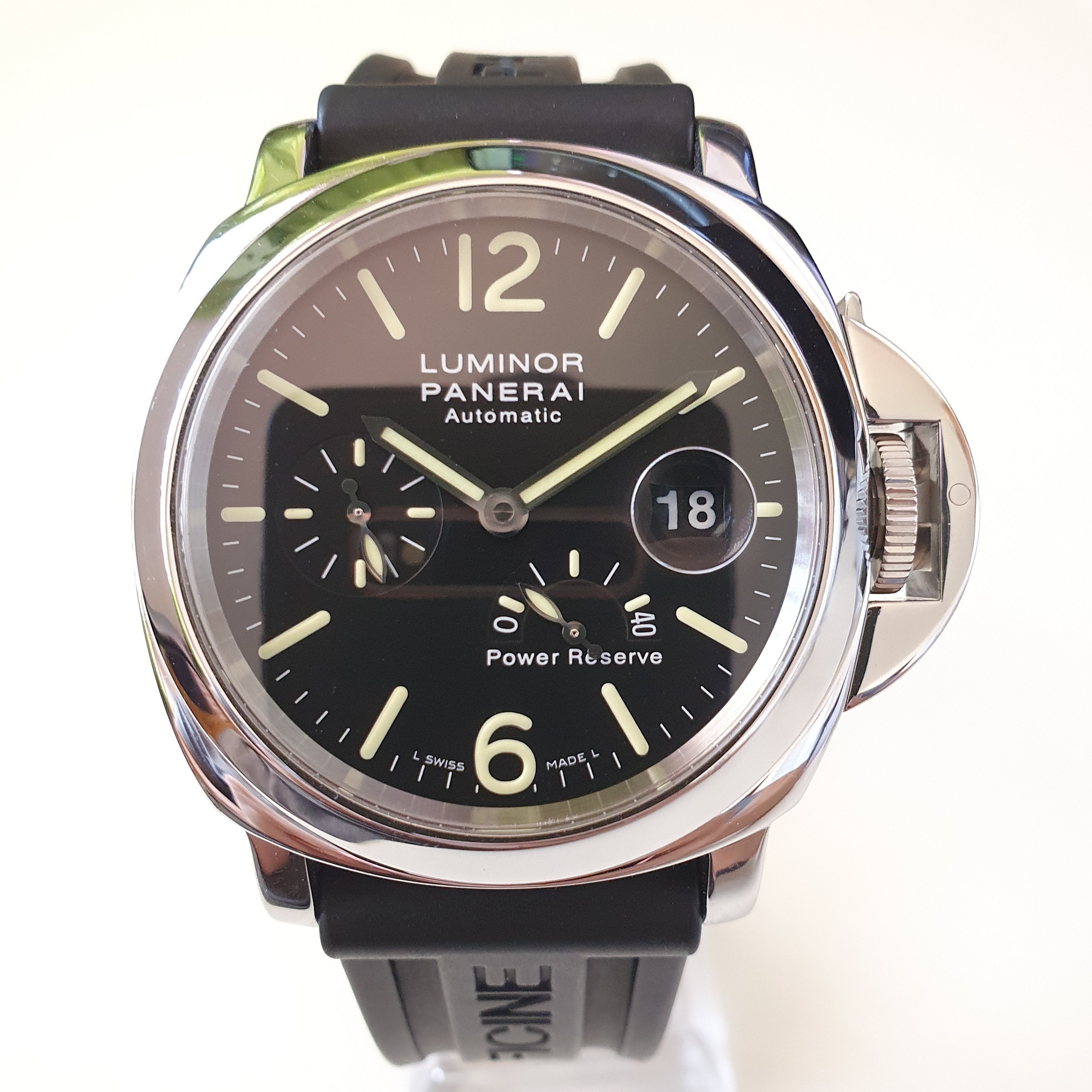 WTS Panerai Luminor Power Reserve Automatic Complete Set Box