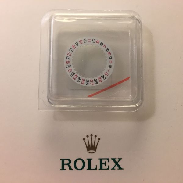 FS: ROLEX Roulette Date Disc (New in Blister) | WatchCharts Marketplace