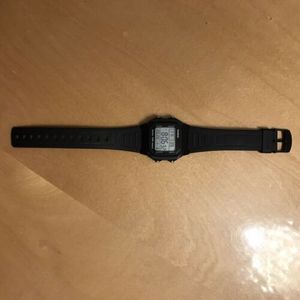 Casio W800h 1av Mens Digital Sports Watch Black Watchcharts