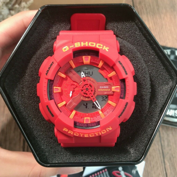 CASIO G-SHOCK GA-110AC-4AJF Red Men's Watch New in Box