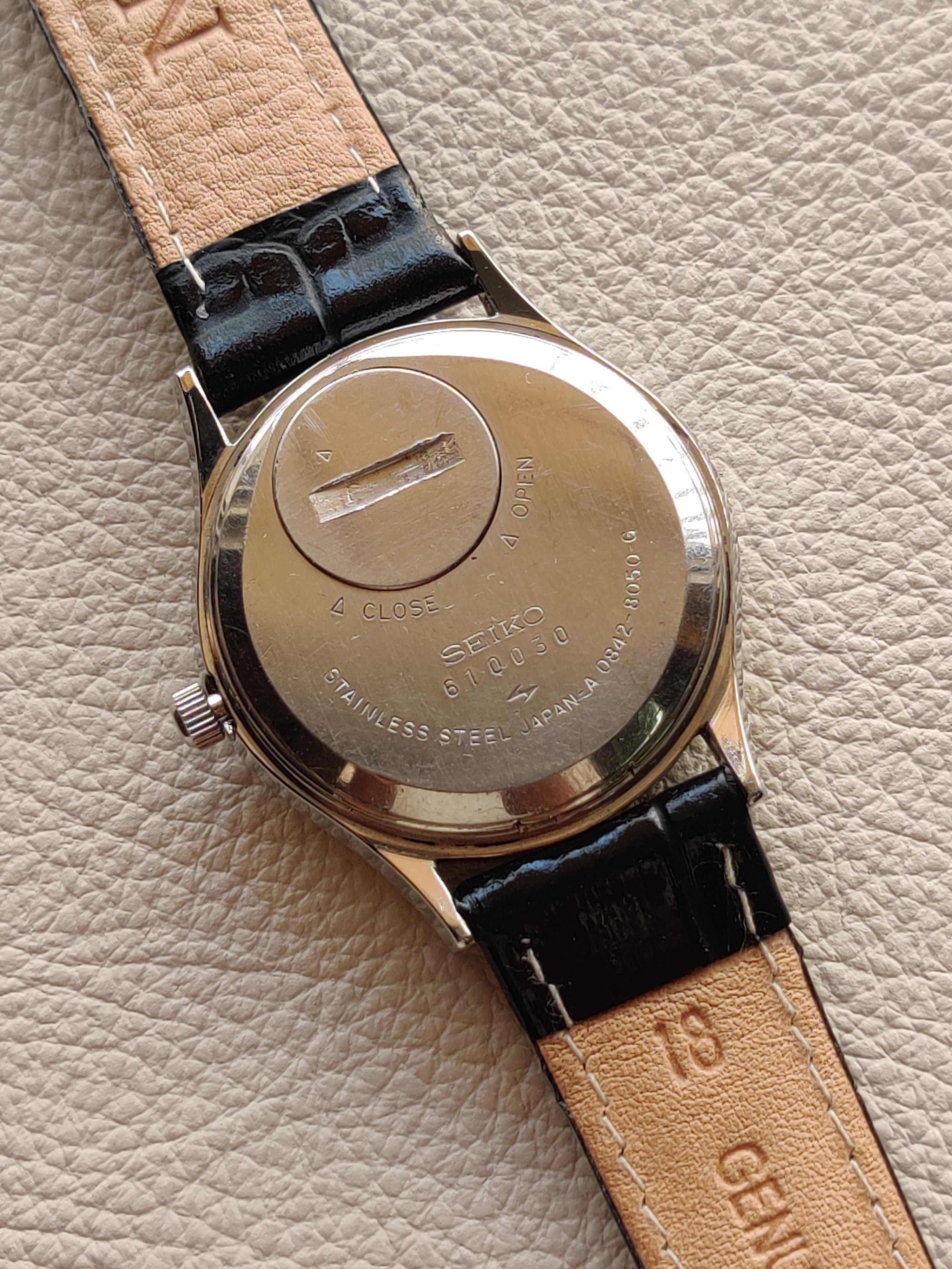 入荷now 安全 Seiko WTS] Quartz Marketplace WatchCharts | 0842-8050 工芸品