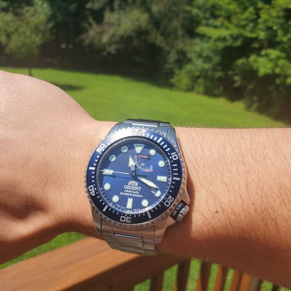 [WTS] Orient Triton Blue Dial 300 WatchCharts