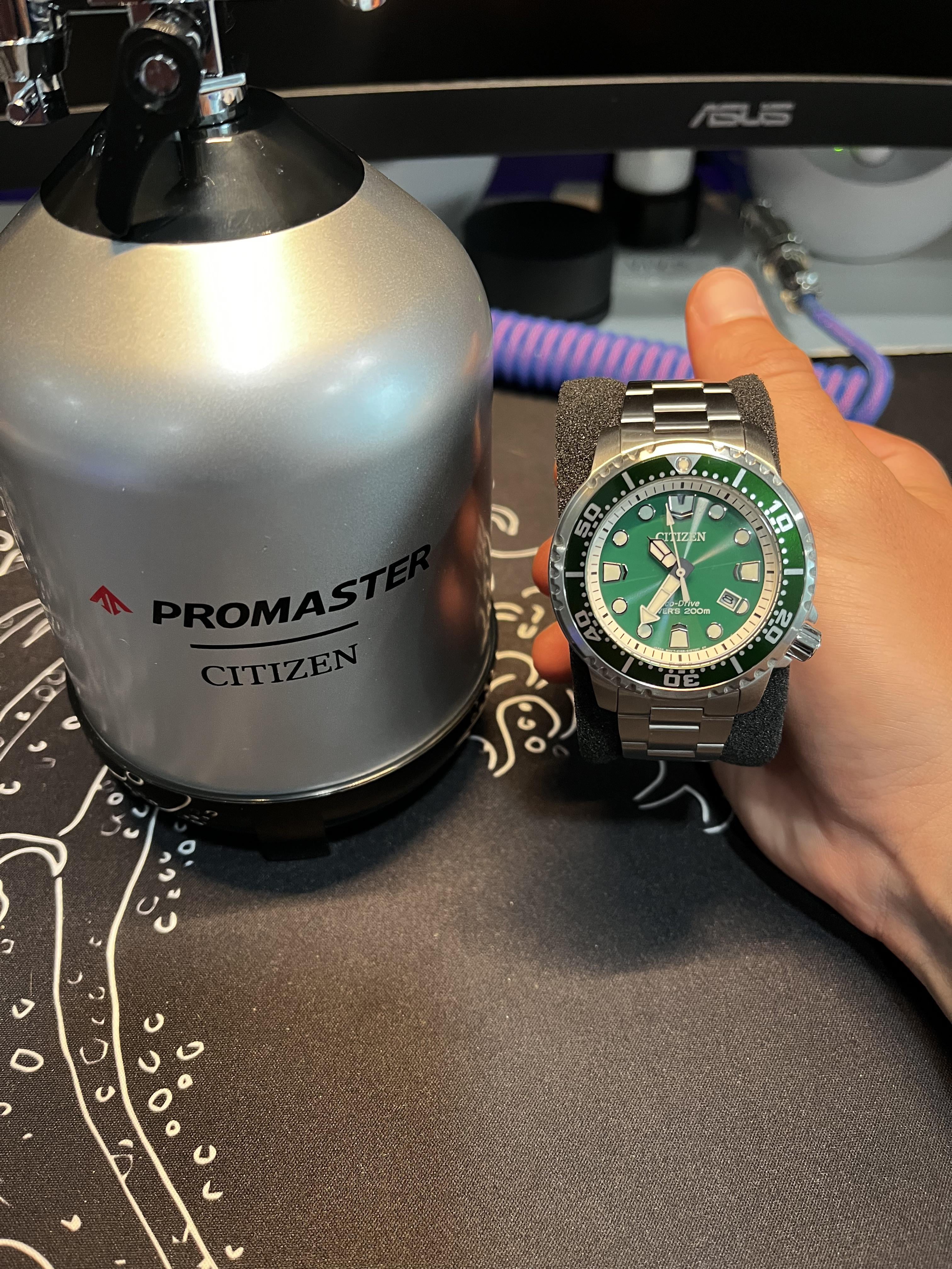 WTS] citizen promaster green dial BN0158-85X | WatchCharts