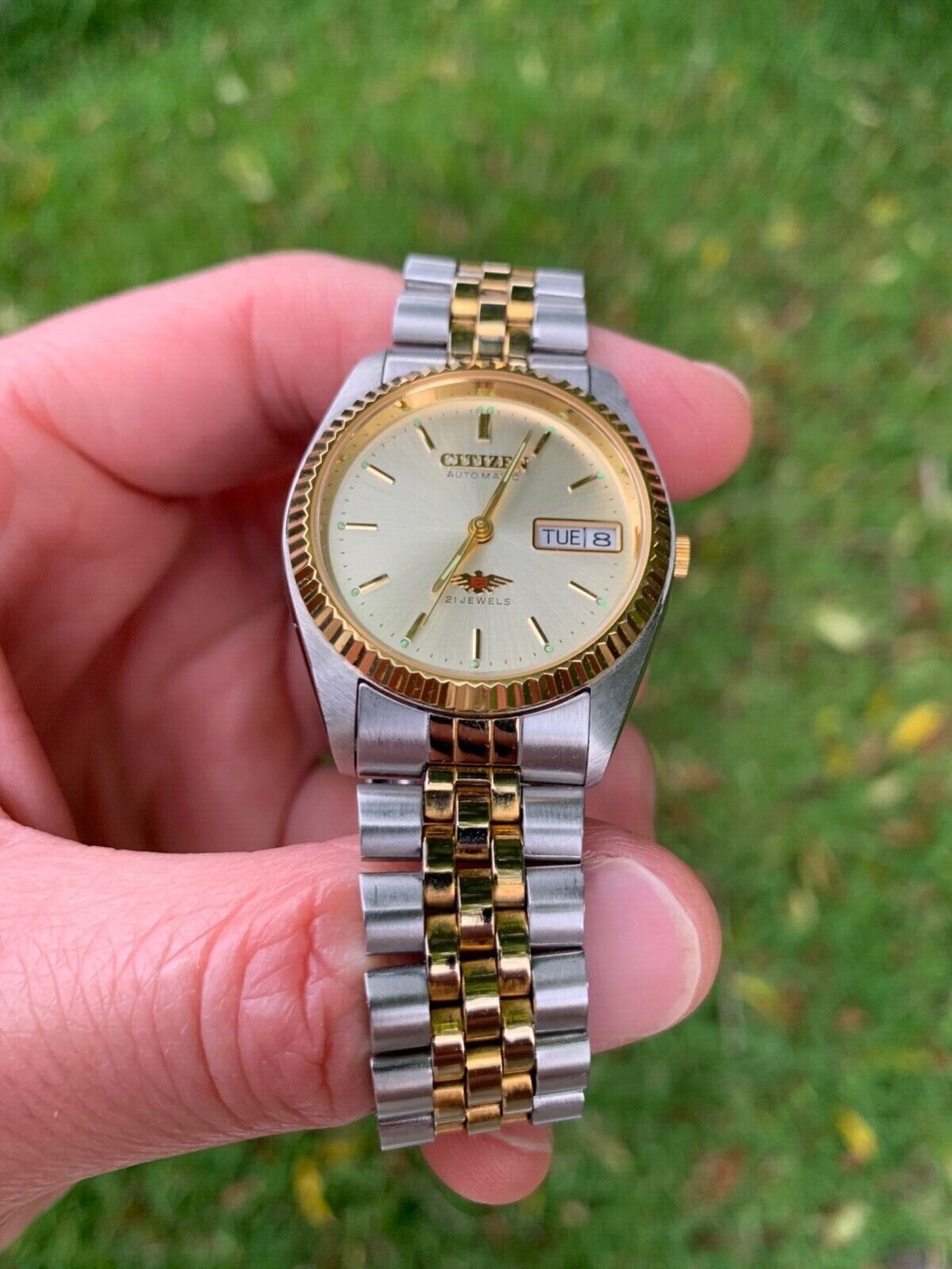 Citizen Eagle 7 Automatic Watch Mens Unisex 33mm Datejust Citizen Eagle 7 Automatic Watch Mens Unisex 33mm Datejust