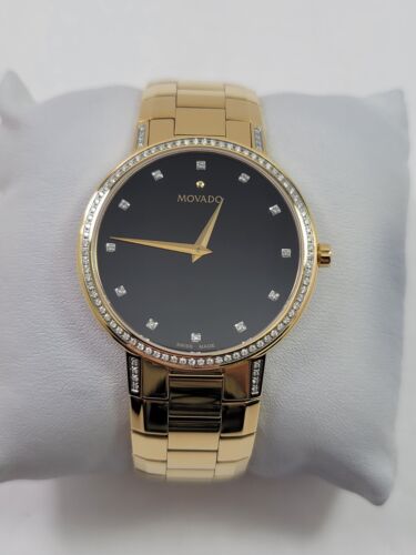 Movado faceto diamond outlet watch