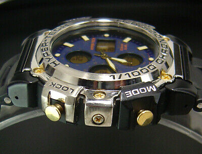 Working Seiko Alba Hyper-Tech 1/1000 Chronograph Ana Digi Quartz