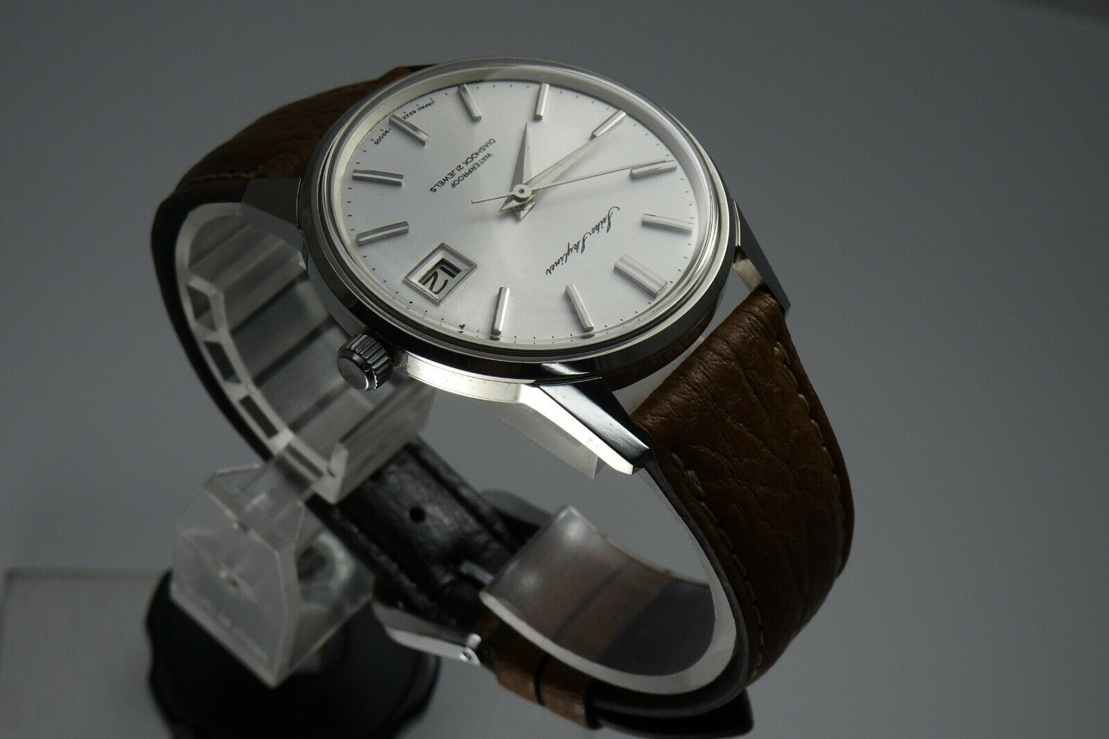 OH, Vintage 1968 JAPAN SEIKO SKYLINER CALENDAR 6222-9000 21Jewels