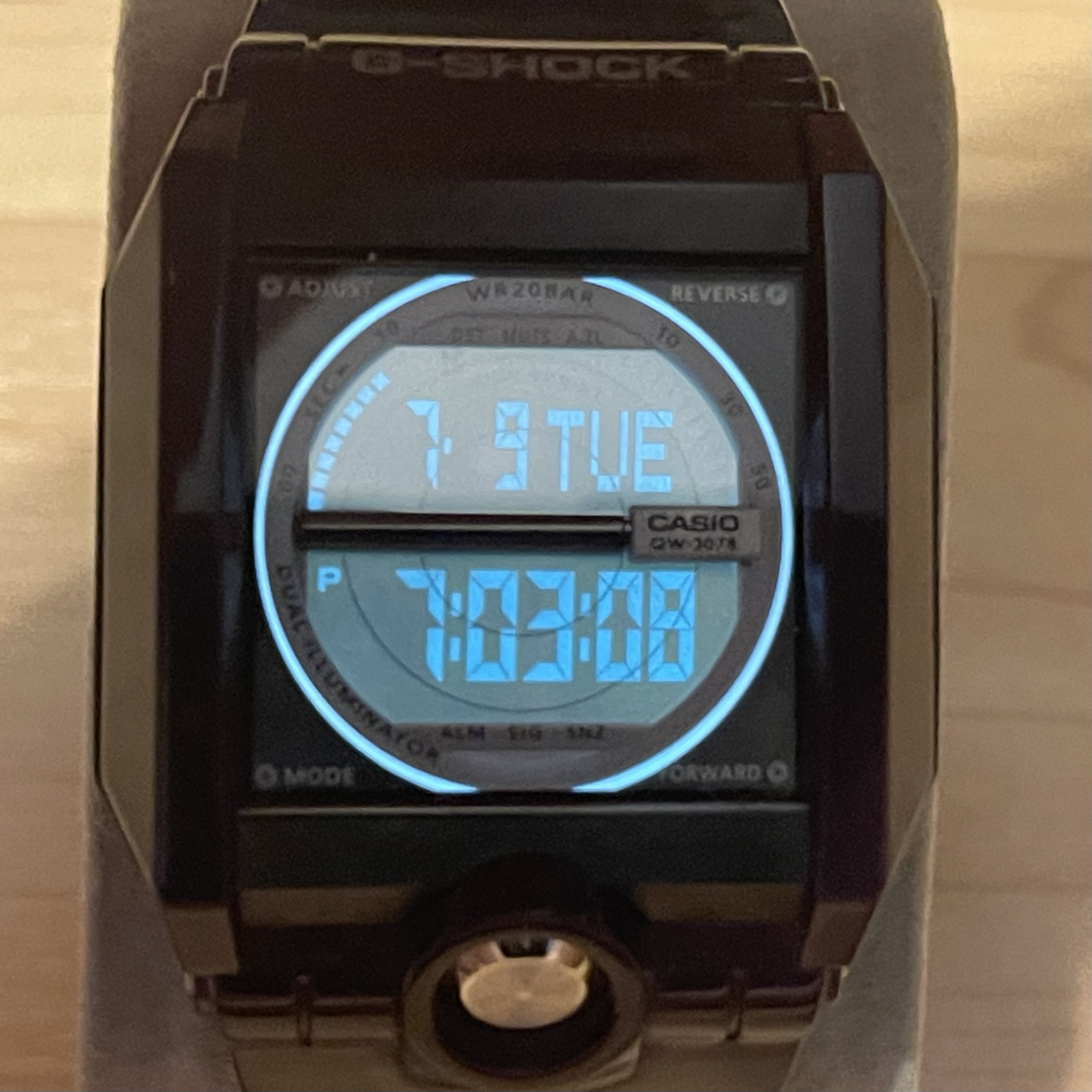 8223[T]CASIO カシオ G-SHOCK DW-8100 FOX FIRE メンズ腕時計