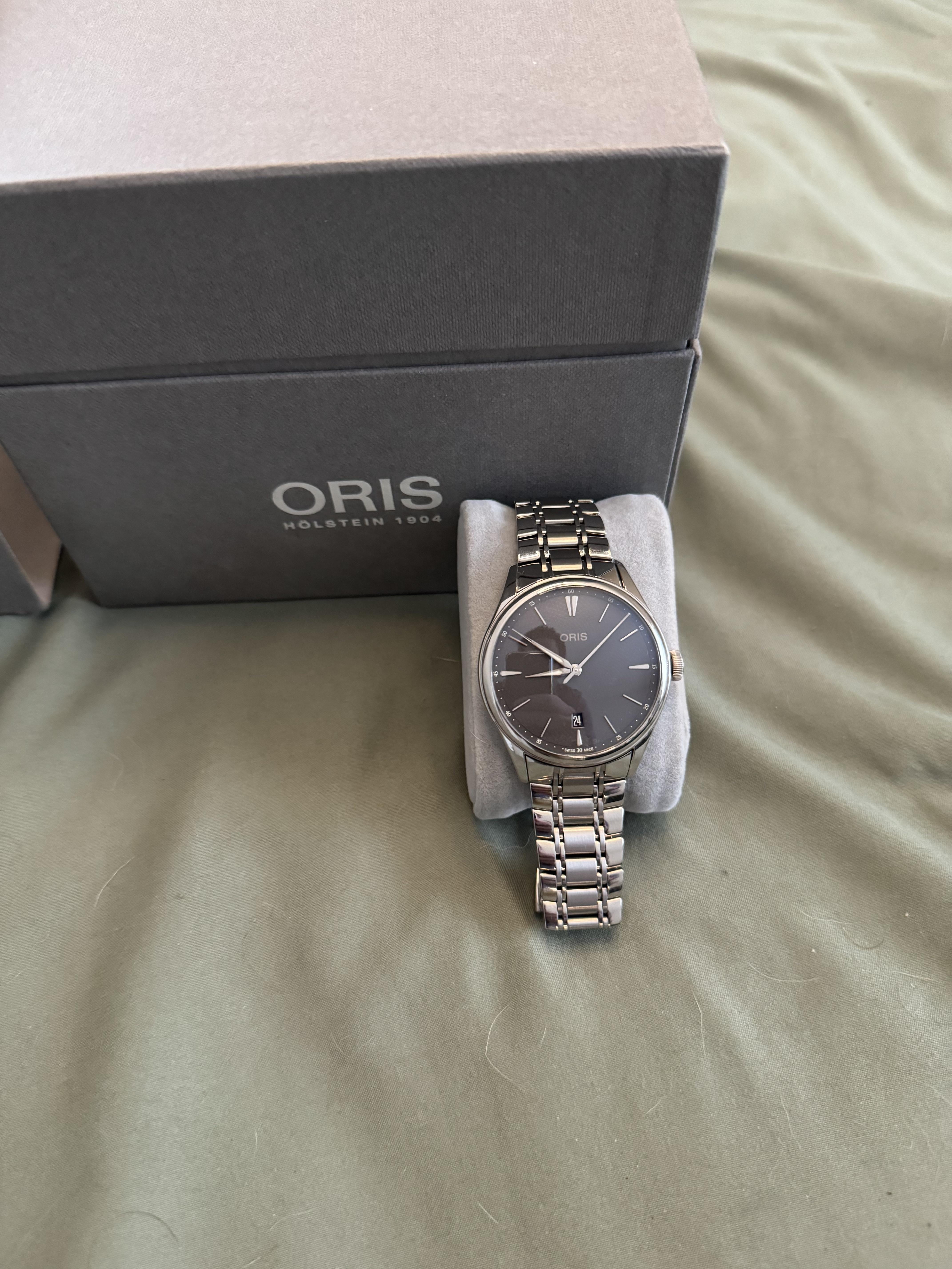 WTS Oris Artelier 01 733 7721 4053 07 8 21 88 WatchCharts