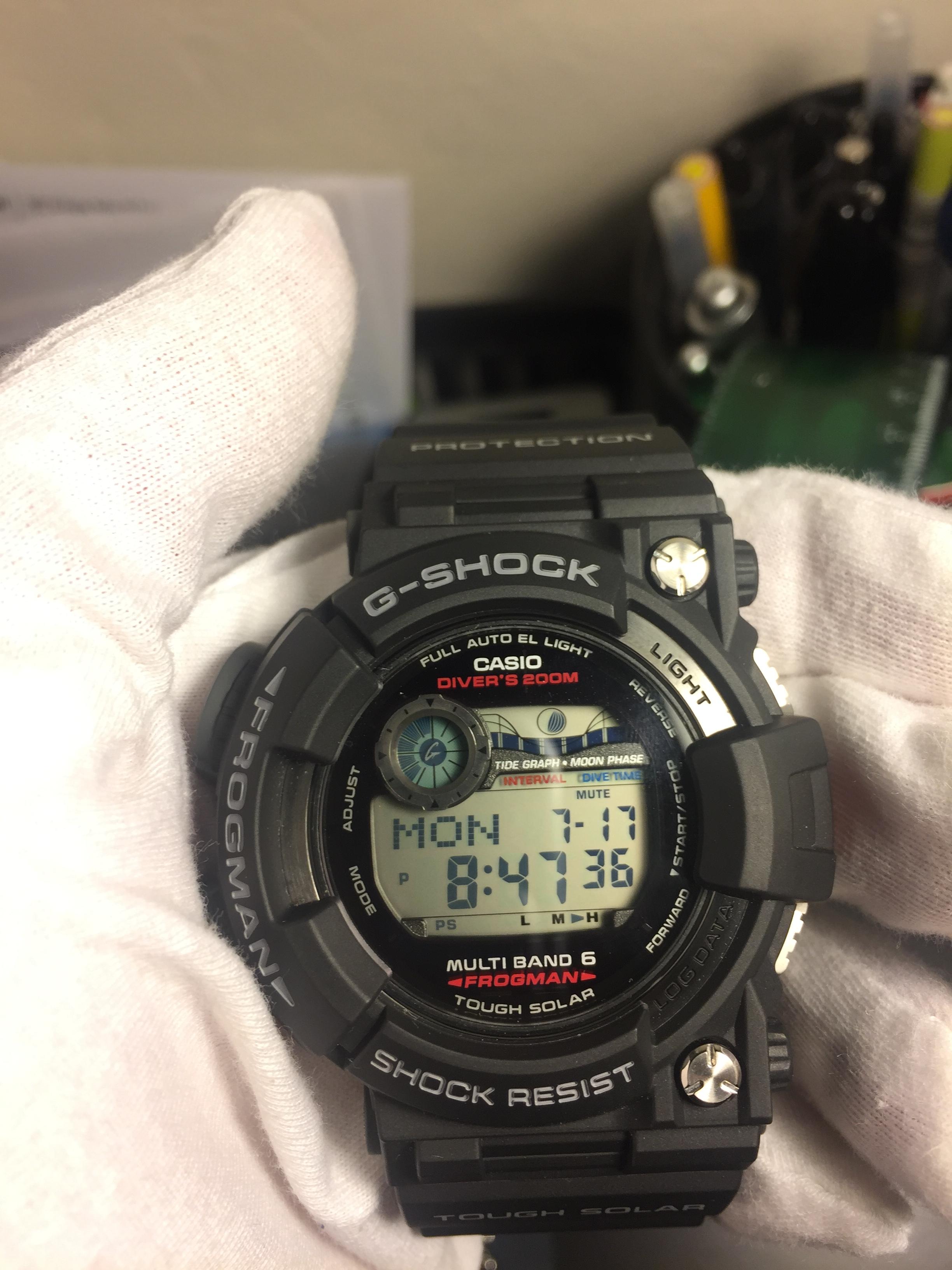 Fs Sold Casio G Shock Frogman Gwf 1000 Gwf1000 1 Watchcharts