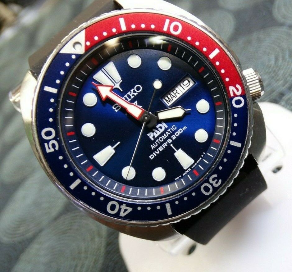 Seiko Prospex SRPA21 Automatic PADI Special Edition Turtle Air Diver Watch  24jew | WatchCharts