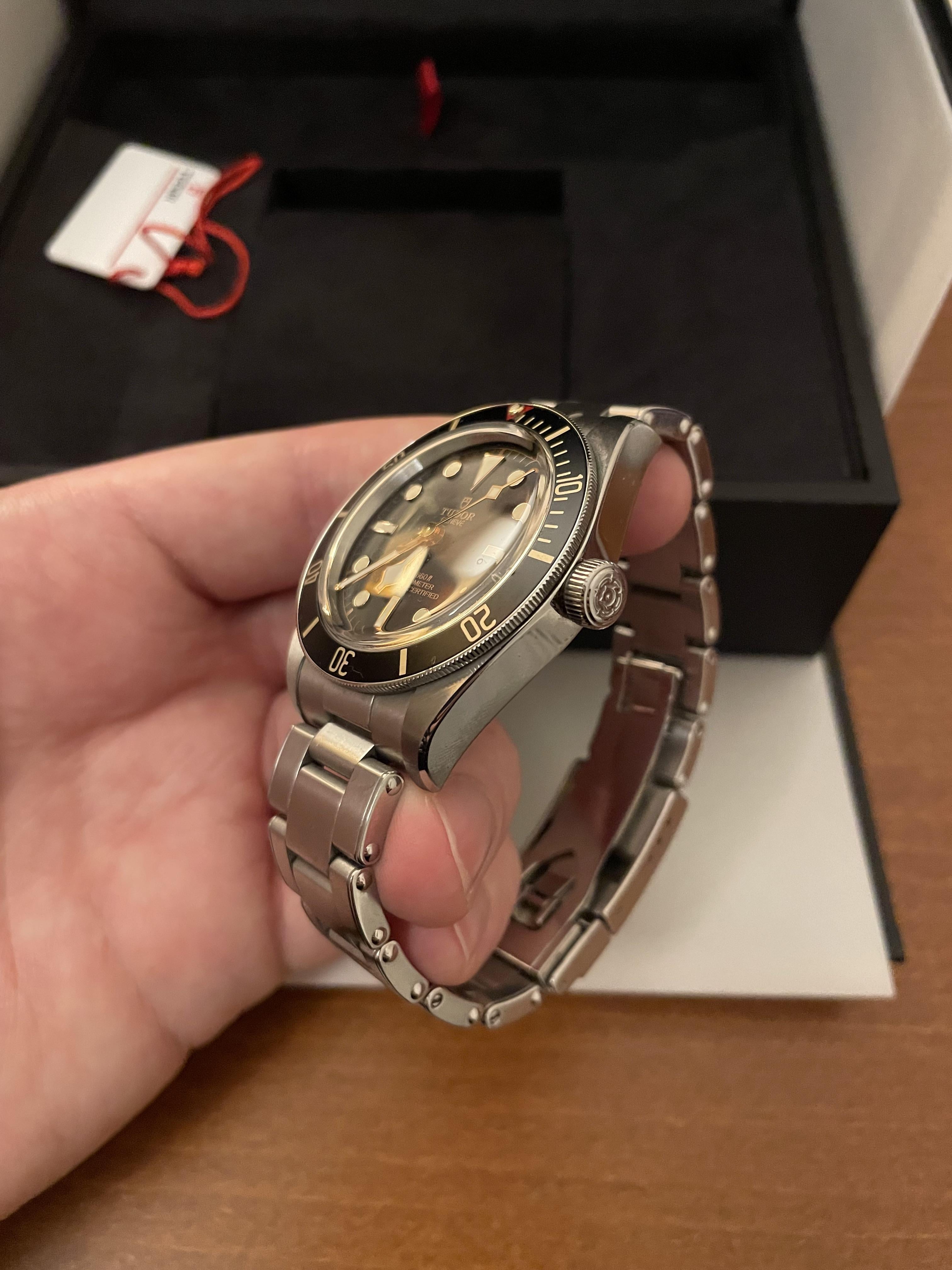 Tudor black bay hot sale 58 klocksnack