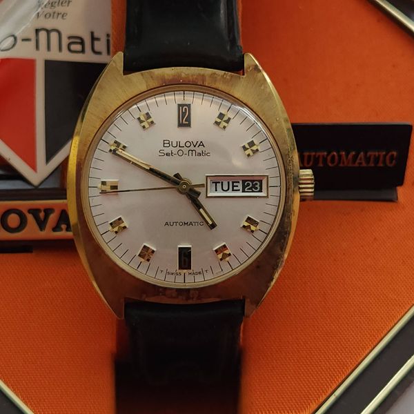 [WTS] Bulova Set-O-Matic - gift from dad | WatchCharts Marketplace