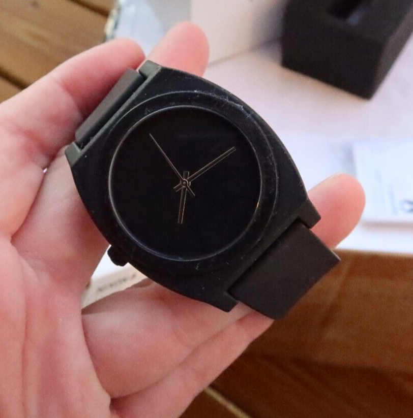 Nixon time teller sale p matte black