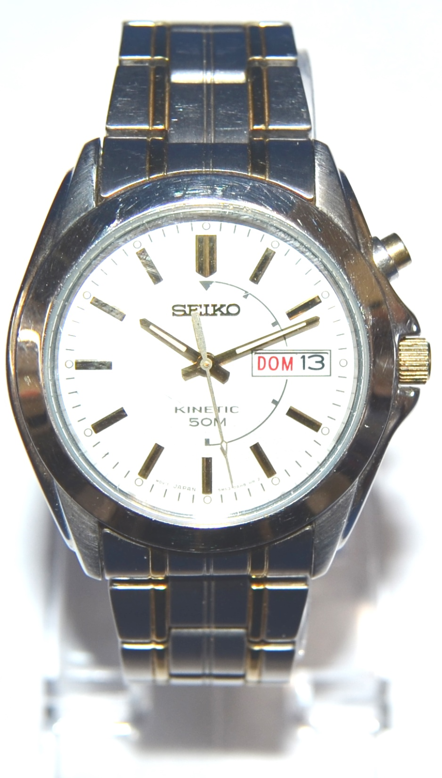 SEIKO 5M62 0AH0 KINETIC 50M BRACELET WATCH | WatchCharts
