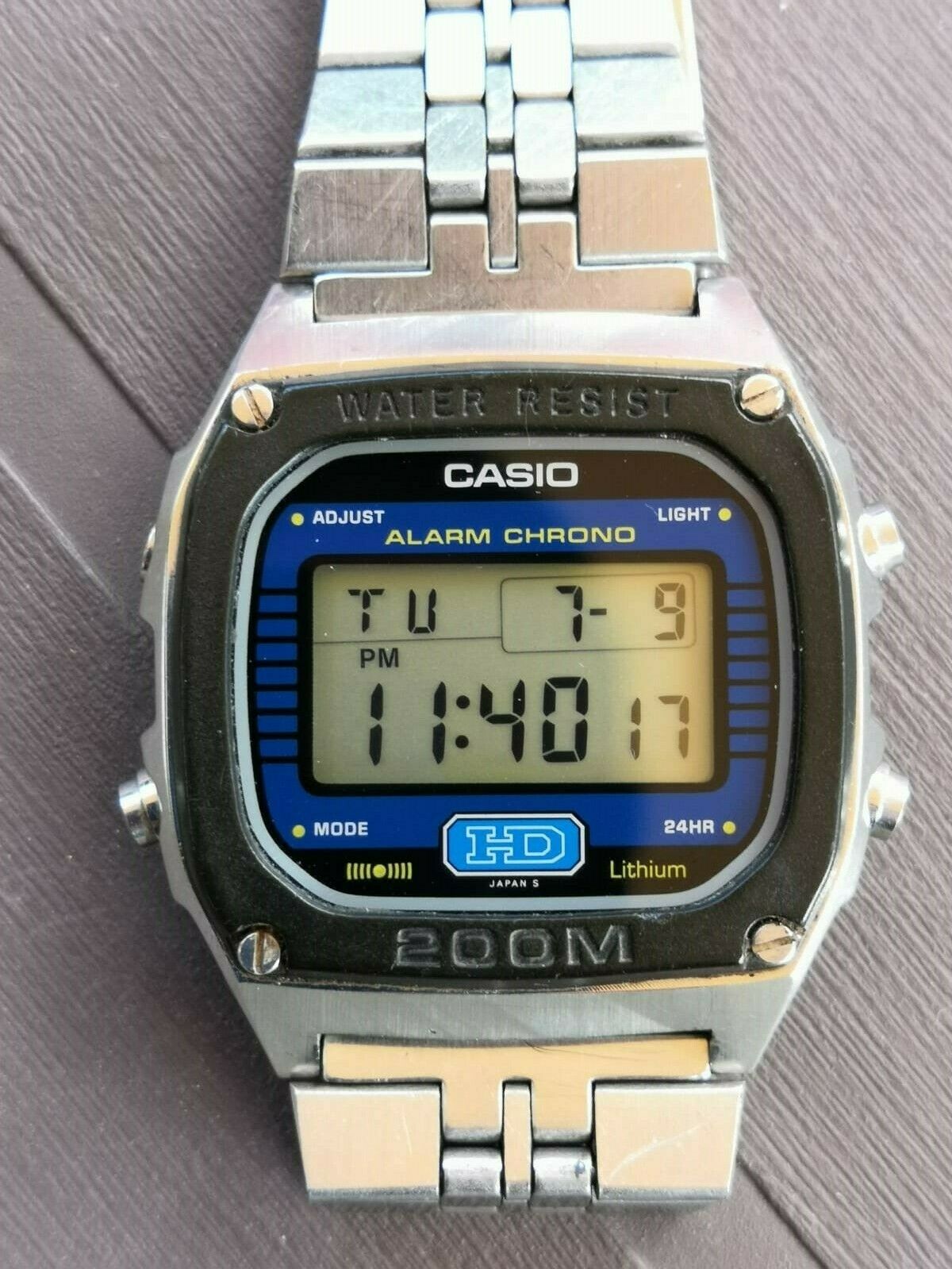 RARE Vintage 1984 Casio DW-1400 Digital Post-Marlin in excellent  condition!! 80s | WatchCharts Marketplace