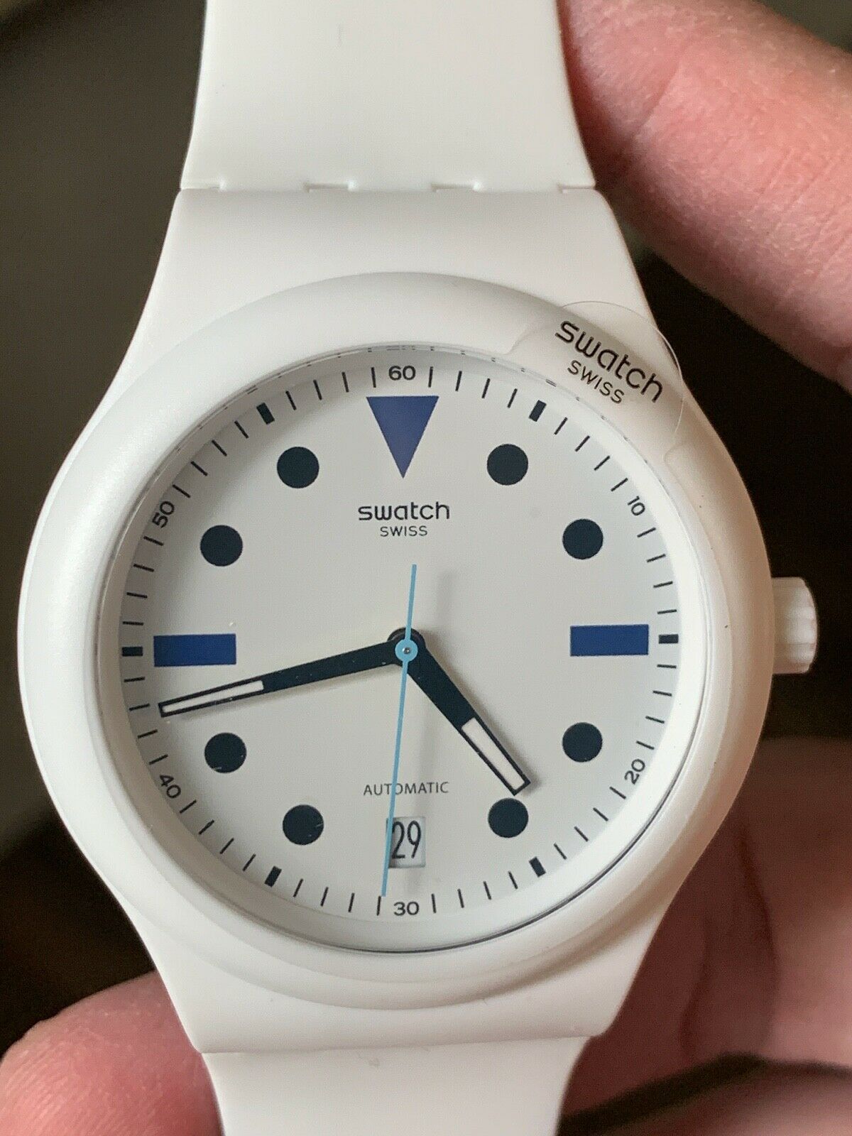 Swatch discount sistem51 white