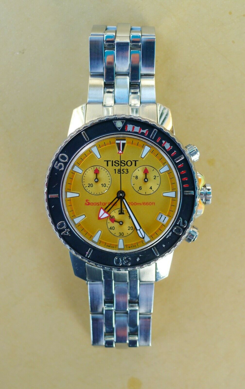 TISSOT 1853 SEASTAR 660 CHRONOGRAPH MEN S SPORTS