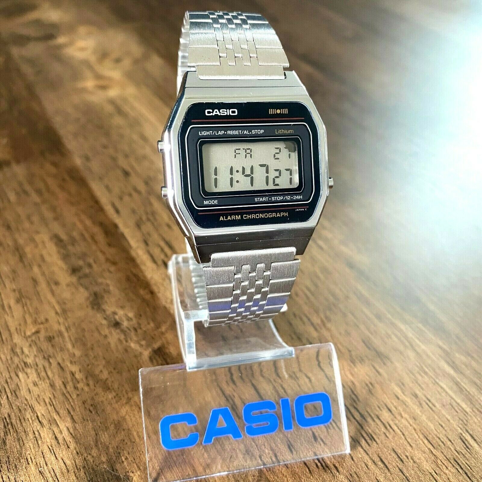 RARE Vintage 1983 Casio A151 Digital Watch Made in Japan Module 