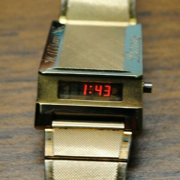 VINTAGE BULOVA COMPUTRON DRIVERS LED N7 255 Cell Original Bracelet Working READ WatchCharts Marketplace