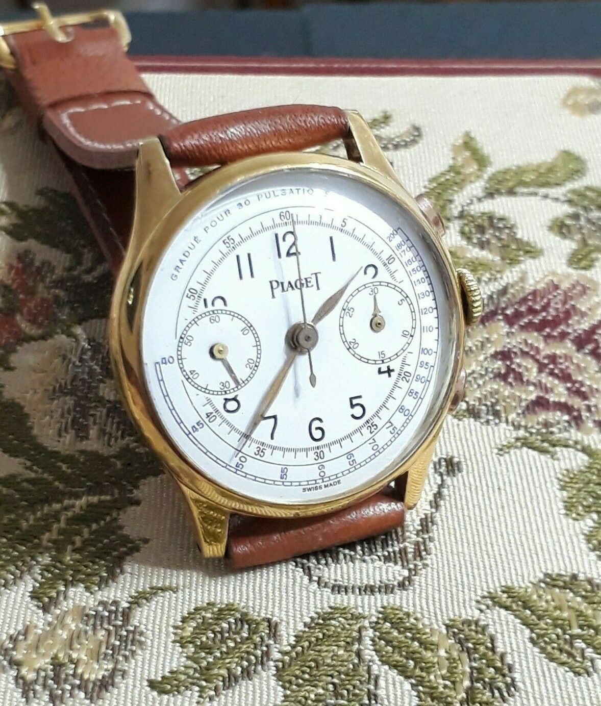 VINTAGE PIAGET CHRONOGRAPH 30 PULSATION MANUAL WUIND WatchCharts