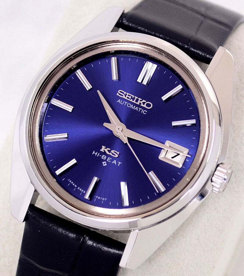 king seiko blue dial