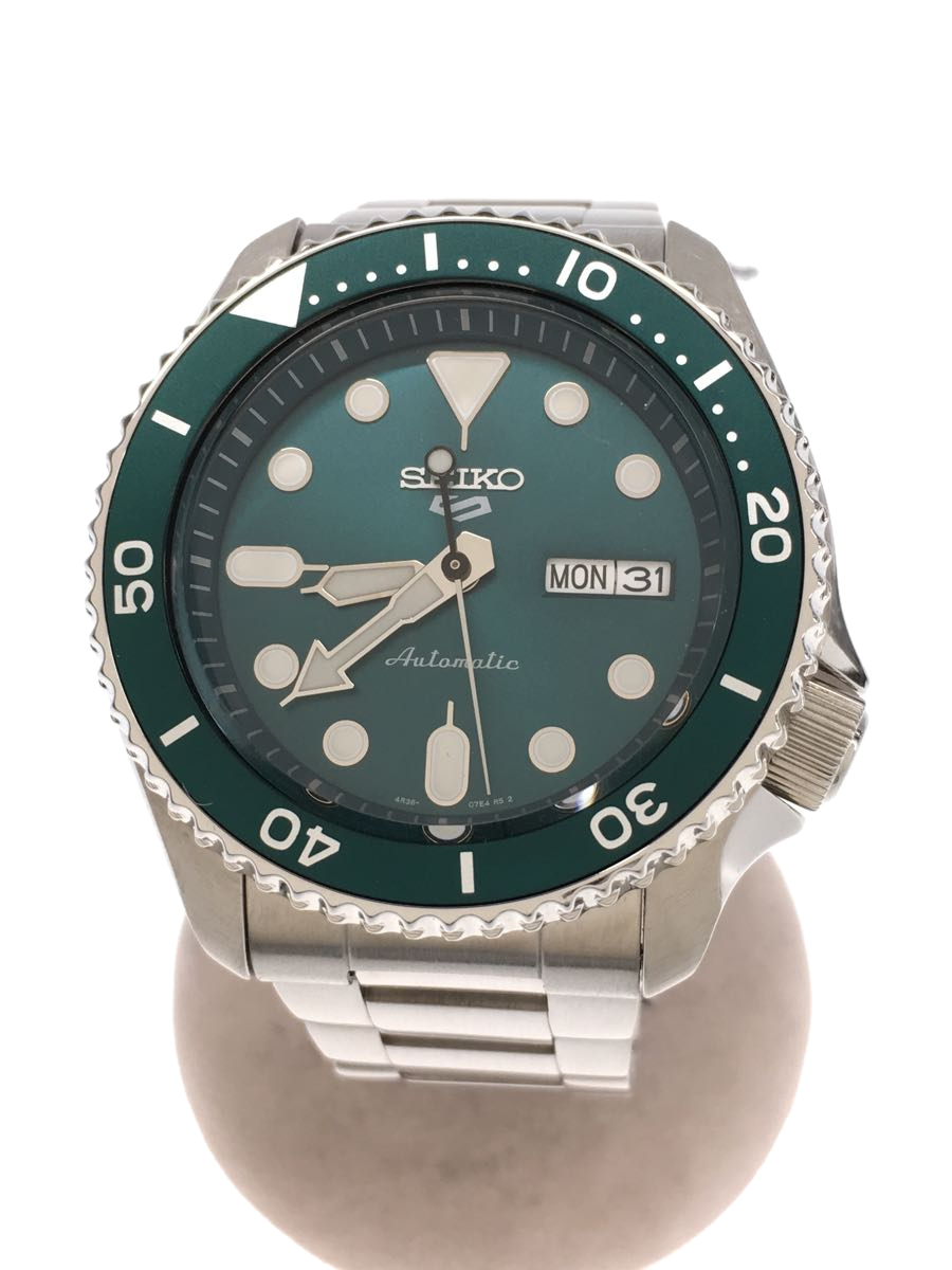 Used] SEIKO ◇ SEIKO 5 SPORT/4R36-07G0/Automatic watch/Analog/Stainless  steel/GRN [Fashion goods, etc.] | WatchCharts
