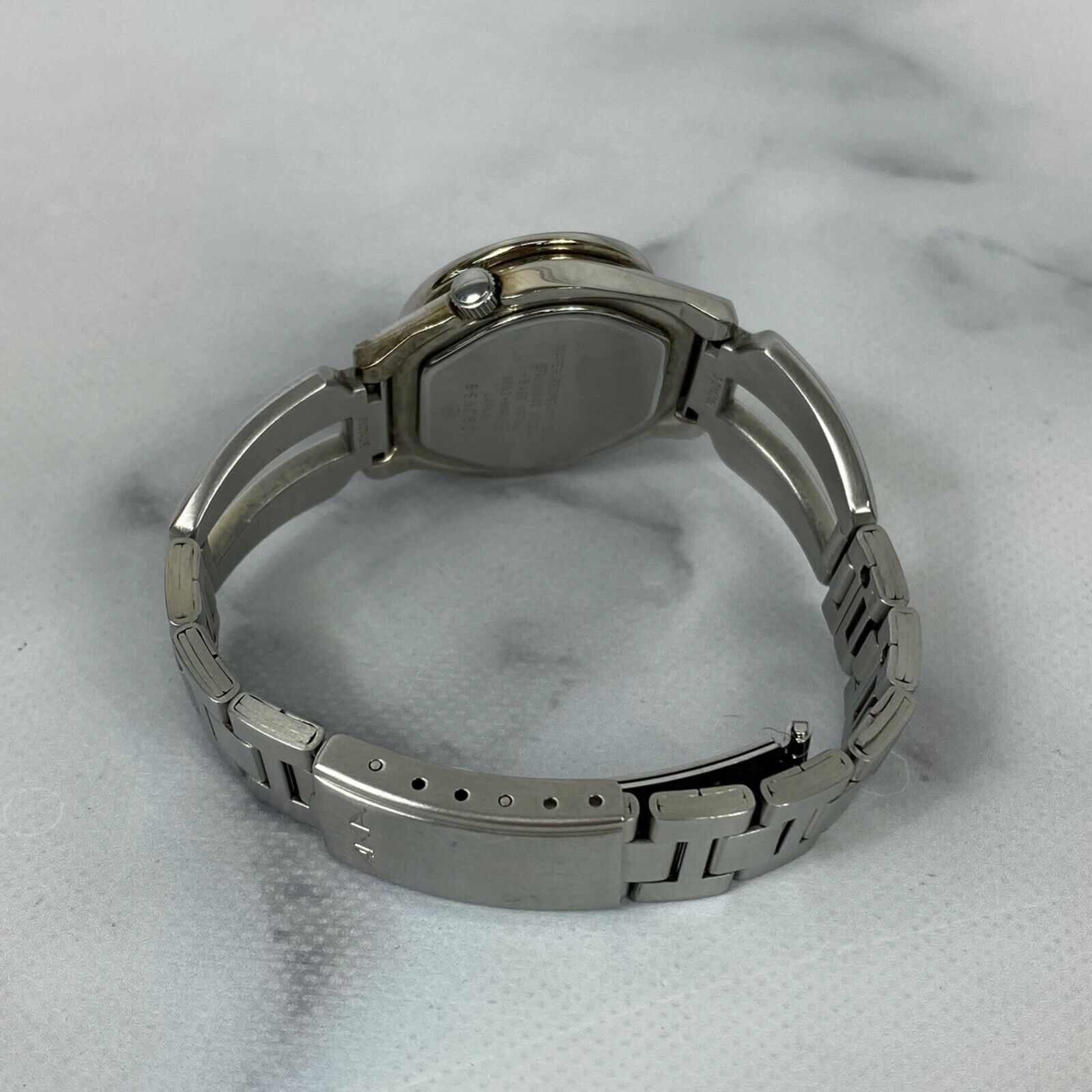 SEIKO Alba Aka V782-5A40 Quartz Blue Dial Date Unisex Watch 