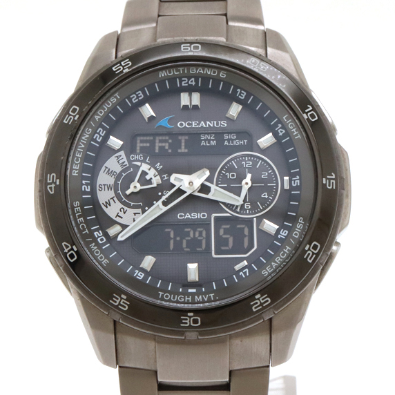 Watch] CASIO Casio OCEANUS Classic Line Date Solar Radio Watch