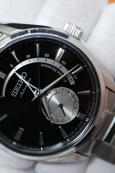 もさもさもさ30 Seiko Diamonds 30mm Stainless Steel Watch, Green Mother of