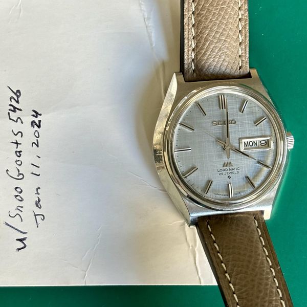 [WTS] Seiko Lord Matic 1970 Linen Dial | WatchCharts Marketplace